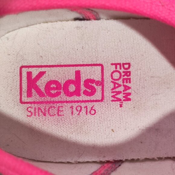 Keds canvas sneakers hot pink women's size 8 - Picture 8 of 10